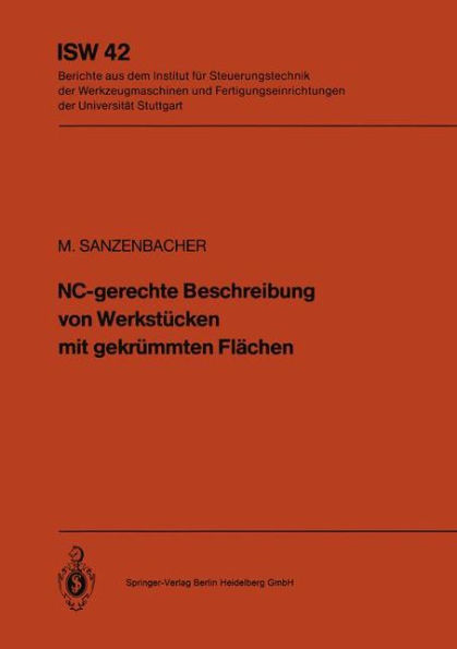 NC-gerechte Beschreibung von Werkstï¿½cken mit gekrï¿½mmten Flï¿½chen