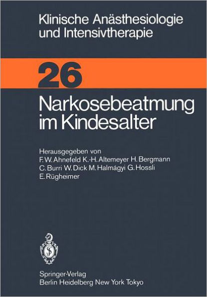 Narkosebeatmung im Kindesalter