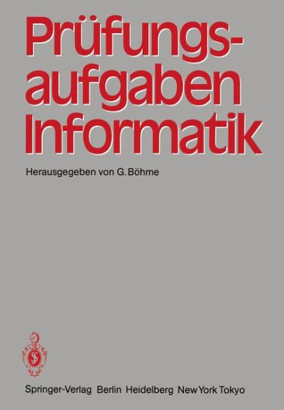 Prï¿½fungsaufgaben Informatik