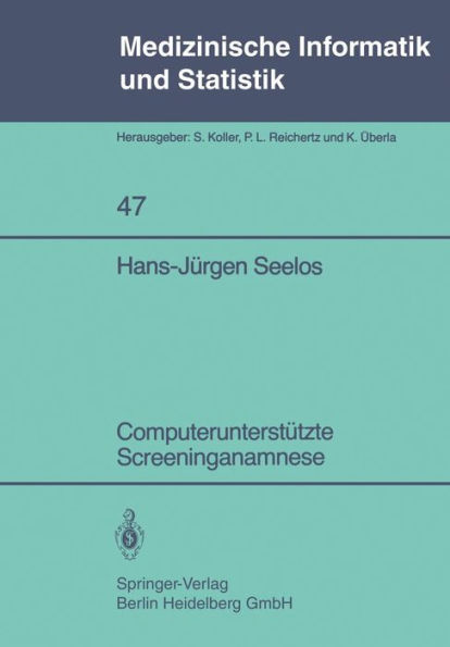 Computerunterstï¿½tzte Screeninganamnese