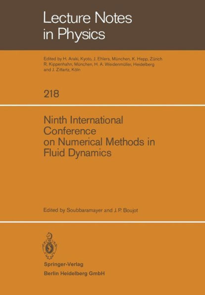 Ninth International Conference on Numerical Methods in Fluid Dynamics