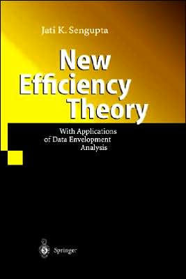 New Efficiency Theory: With Applications of Data Envelopment Analysis / Edition 1