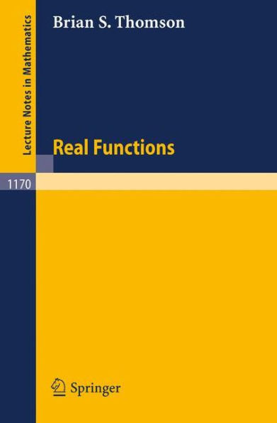 Real Functions / Edition 1