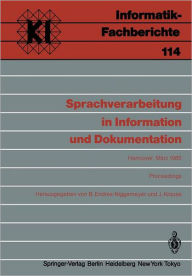 Title: Sprachverarbeitung in Information und Dokumentation: Jahrestagung der Gesellschaft für Linguistische Datenverarbeitung (GLDV) in Kooperation mit der Fachgruppe 3 