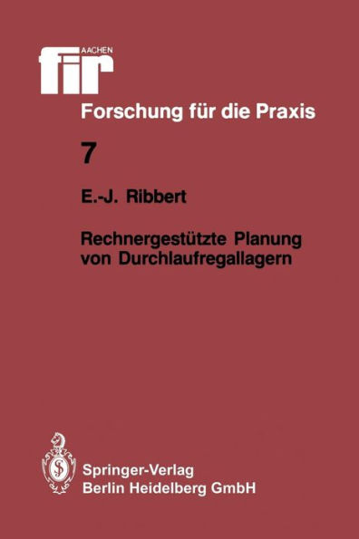 Rechnergestï¿½tzte Planung von Durchlaufregallagern