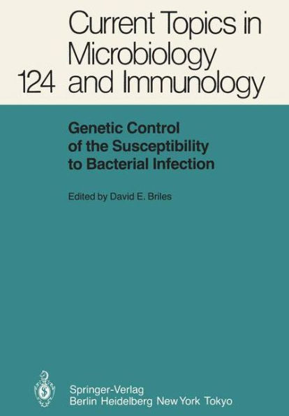 Genetic Control of the Susceptibility to Bacterial Infection / Edition 1