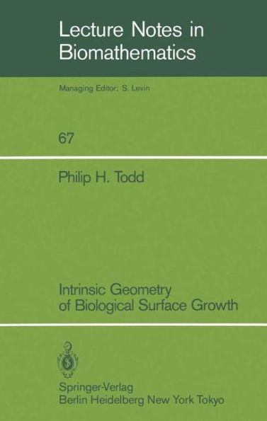 Intrinsic Geometry of Biological Surface Growth