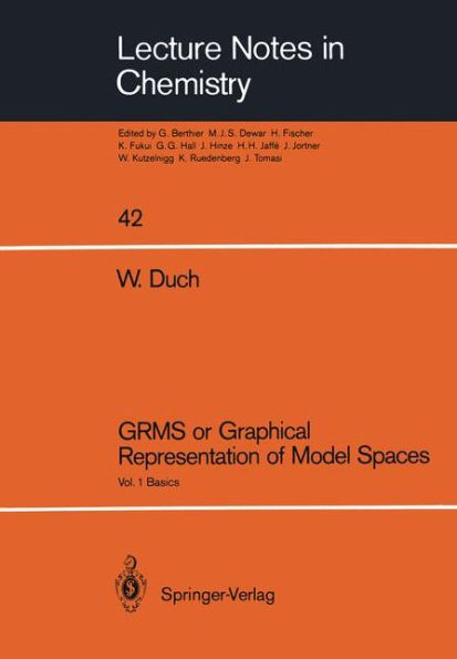 GRMS or Graphical Representation of Model Spaces: Vol. 1 Basics