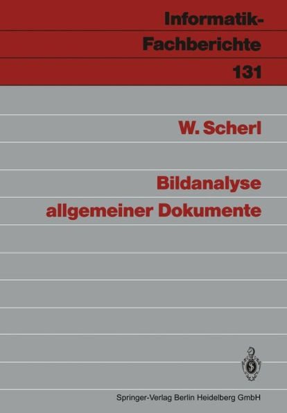 Bildanalyse allgemeiner Dokumente