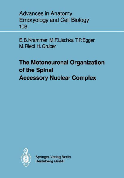 The Motoneuronal Organization of the Spinal Accessory Nuclear Complex