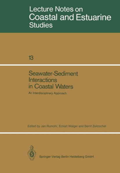 Seawater-Sediment Interactions in Coastal Waters: An Interdisciplinary Approach