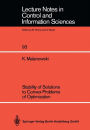 Stability of Solutions to Convex Problems of Optimization
