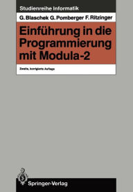 Title: Einführung in die Programmierung mit Modula-2, Author: Günther Blaschek