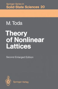 Title: Theory of Nonlinear Lattices, Author: Morikazu Toda