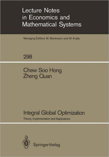 Integral Global Optimization: Theory, Implementation and Applications