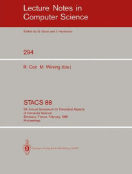 Title: STACS 88: 5th Annual Symposium on Theoretical Aspects of Computer Science, Bordeaux, France, February 11-13,1988; Proceedings / Edition 1, Author: Robert Cori