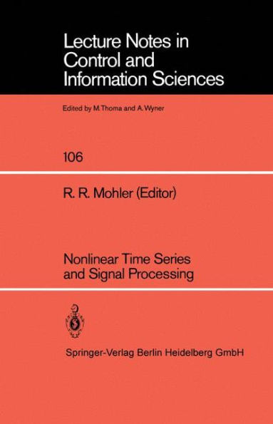 Nonlinear Time Series and Signal Processing