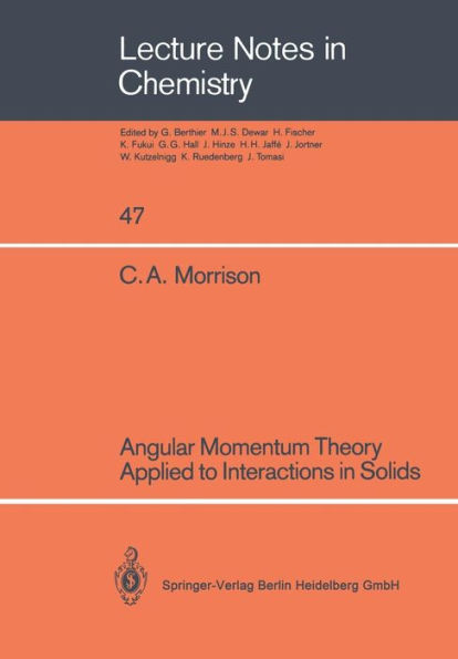 Angular Momentum Theory Applied to Interactions in Solids