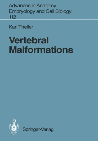 Vertebral Malformations / Edition 1