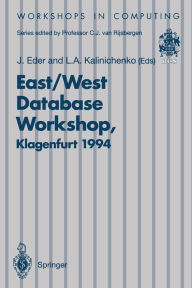 Title: East/West Database Workshop: Proceedings of the Second International East/West Database Workshop, Klagenfurt, Austria, 25-28 September 1994, Author: Johann Eder