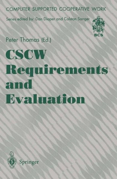 CSCW Requirements and Evaluation