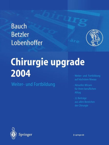 Chirurgie upgrade 2004: Weiter- und Fortbildung