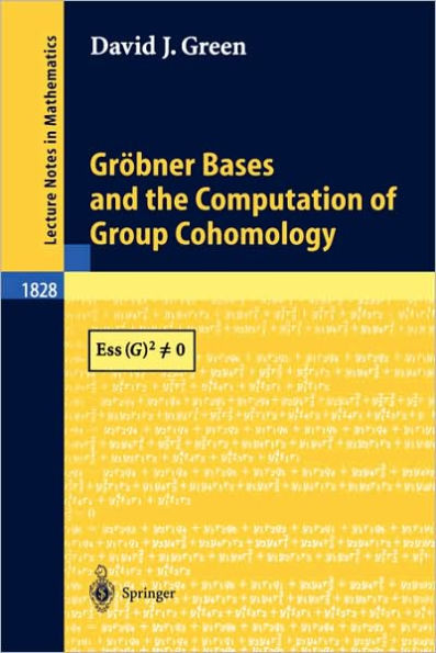 Grï¿½bner Bases and the Computation of Group Cohomology / Edition 1