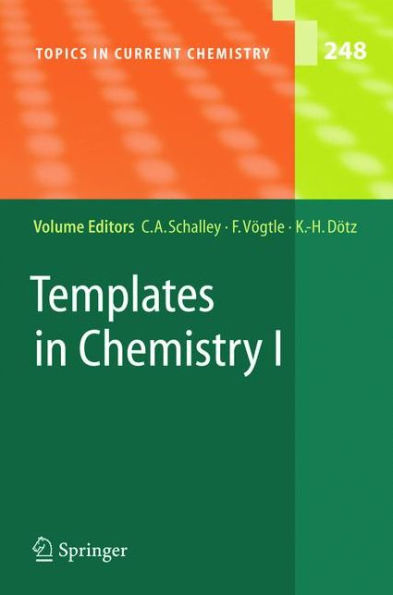 Templates in Chemistry I / Edition 1