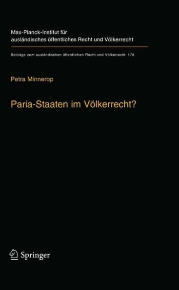 Paria-Staaten im Vï¿½lkerrecht?