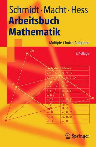 Arbeitsbuch Mathematik: Multiple-Choice-Aufgaben / Edition 2