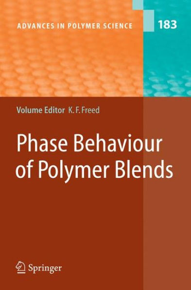 Phase Behavior of Polymer Blends / Edition 1