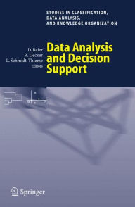 Title: Data Analysis and Decision Support / Edition 1, Author: Daniel Baier