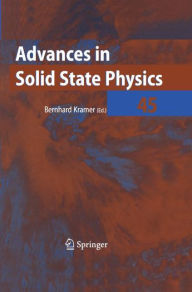 Title: Advances in Solid State Physics 45, Author: Bernhard Kramer