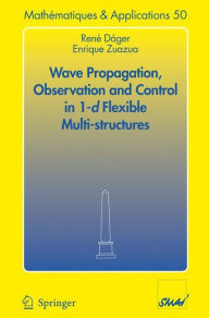 Title: Wave Propagation, Observation and Control in 1-d Flexible Multi-Structures / Edition 1, Author: René Dáger