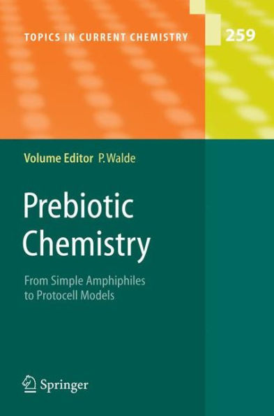 Prebiotic Chemistry: From Simple Amphiphiles to Protocell Models / Edition 1