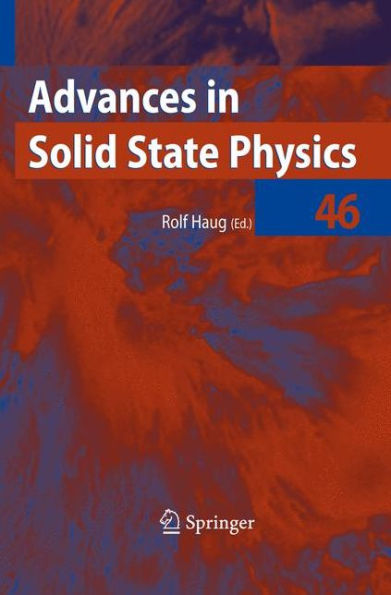 Advances in Solid State Physics 46 / Edition 1