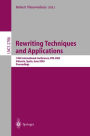 Rewriting Techniques and Applications: 14th International Conference, RTA 2003, Valencia, Spain, June 9-11, 2003, Proceedings