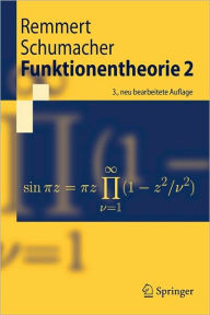 Title: Funktionentheorie 2 / Edition 3, Author: Reinhold Remmert
