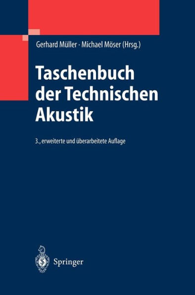 Taschenbuch der Technischen Akustik / Edition 3