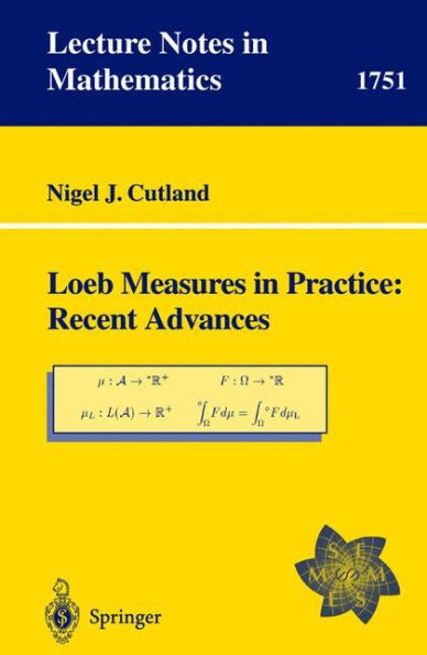 Loeb Measures in Practice: Recent Advances: EMS Lectures 1997 / Edition 1