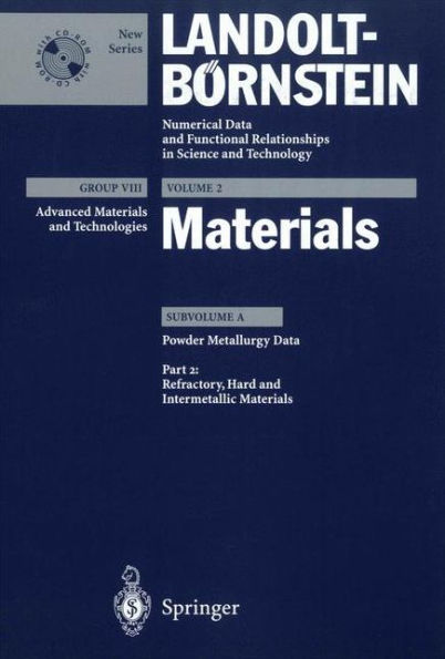 Refractory, Hard and Intermetallic Materials / Edition 1