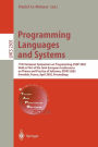Programming Languages and Systems: 11th European Symposium on Programming, ESOP 2002, Held as Part of the Joint European Conferences on Theory and Practice of Software, ETAPS 2002 Grenoble, France, April 8-12, 2002. Proceedings