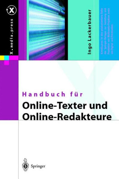 Handbuch fï¿½r Online-Texter und Online-Redakteure / Edition 1