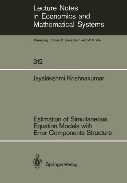 Estimation of Simultaneous Equation Models with Error Components Structure