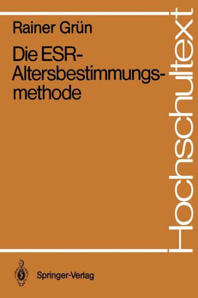 Die ESR-Altersbestimmungsmethode