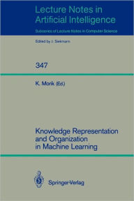Title: Knowledge Representation and Organization in Machine Learning, Author: Katharina Morik