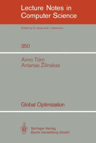 Title: Global Optimization / Edition 1, Author: Aimo Tïrn