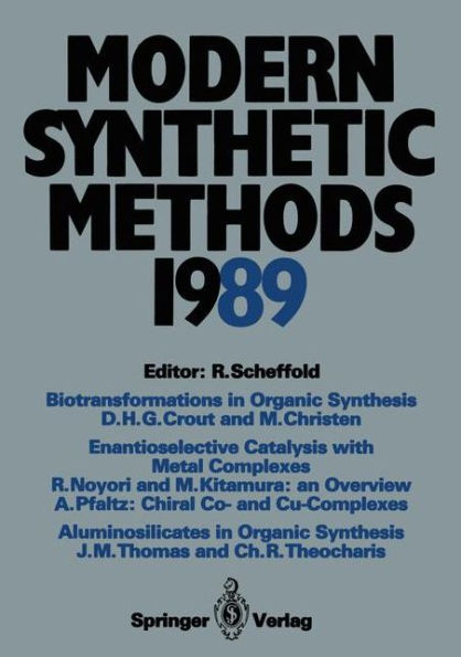 Modern Synthetic Methods 1989