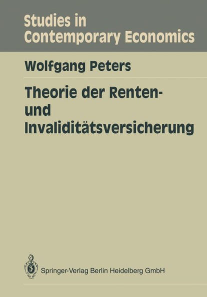 Theorie der Renten- und Invaliditätsversicherung