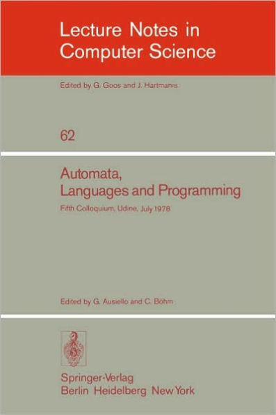 Automata, Languages and Programming: 16th International Colloquium, Stresa, Italy, July 11-15, 1989. Proceedings / Edition 1
